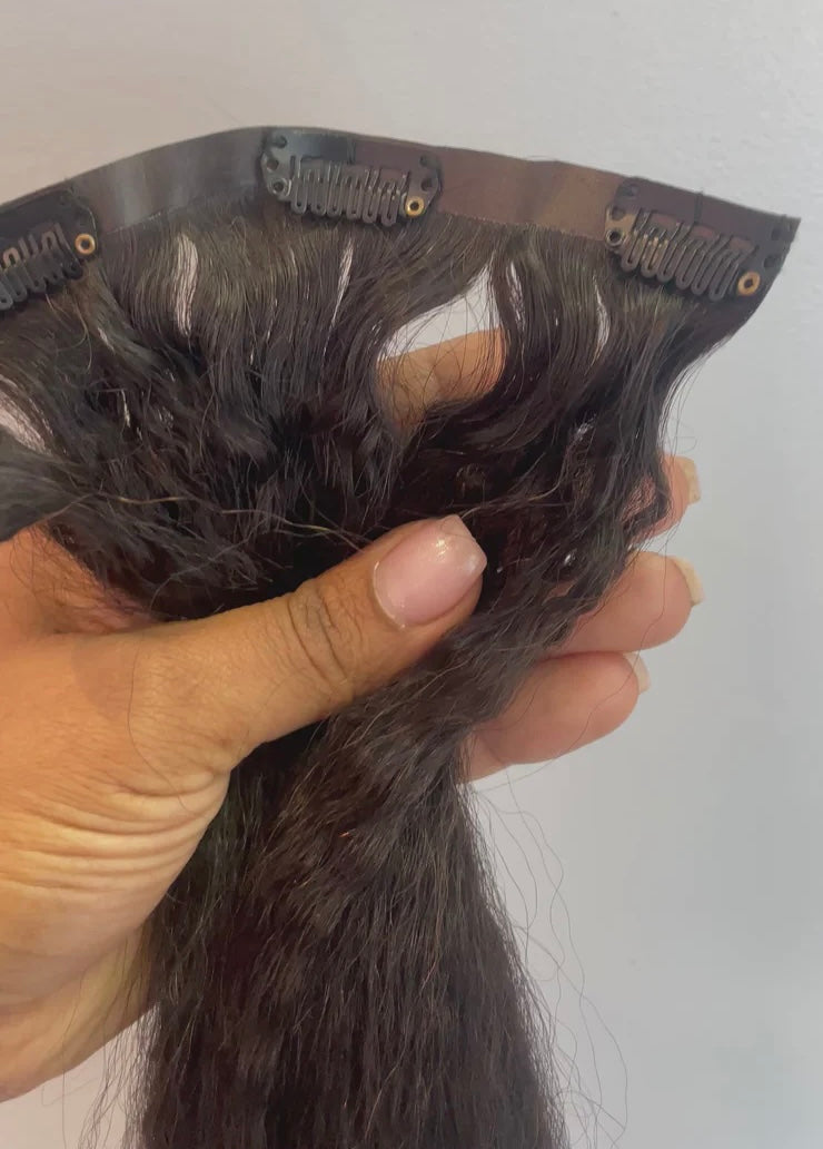 Seamless Clip-Ins Kinky Straight